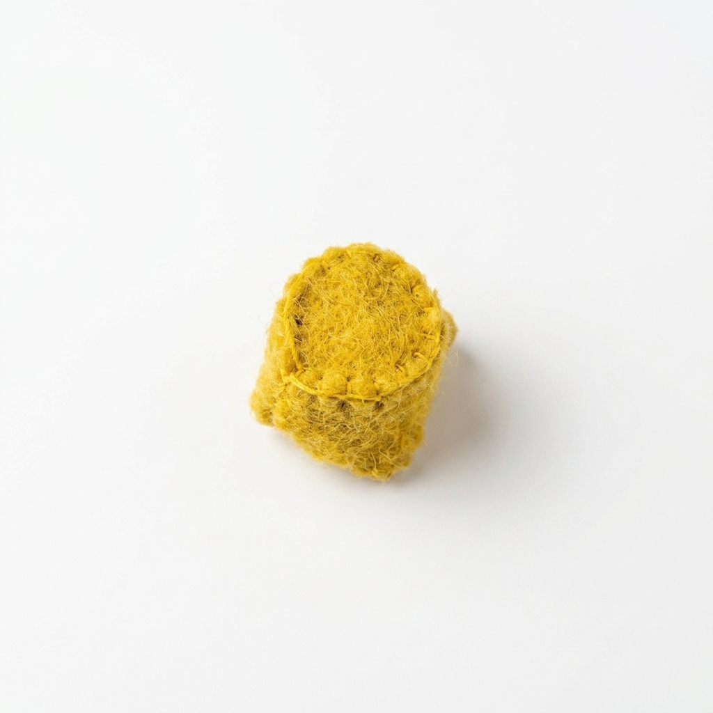 Flat & 3D Jeweled Golden Crown Felt Charm Component