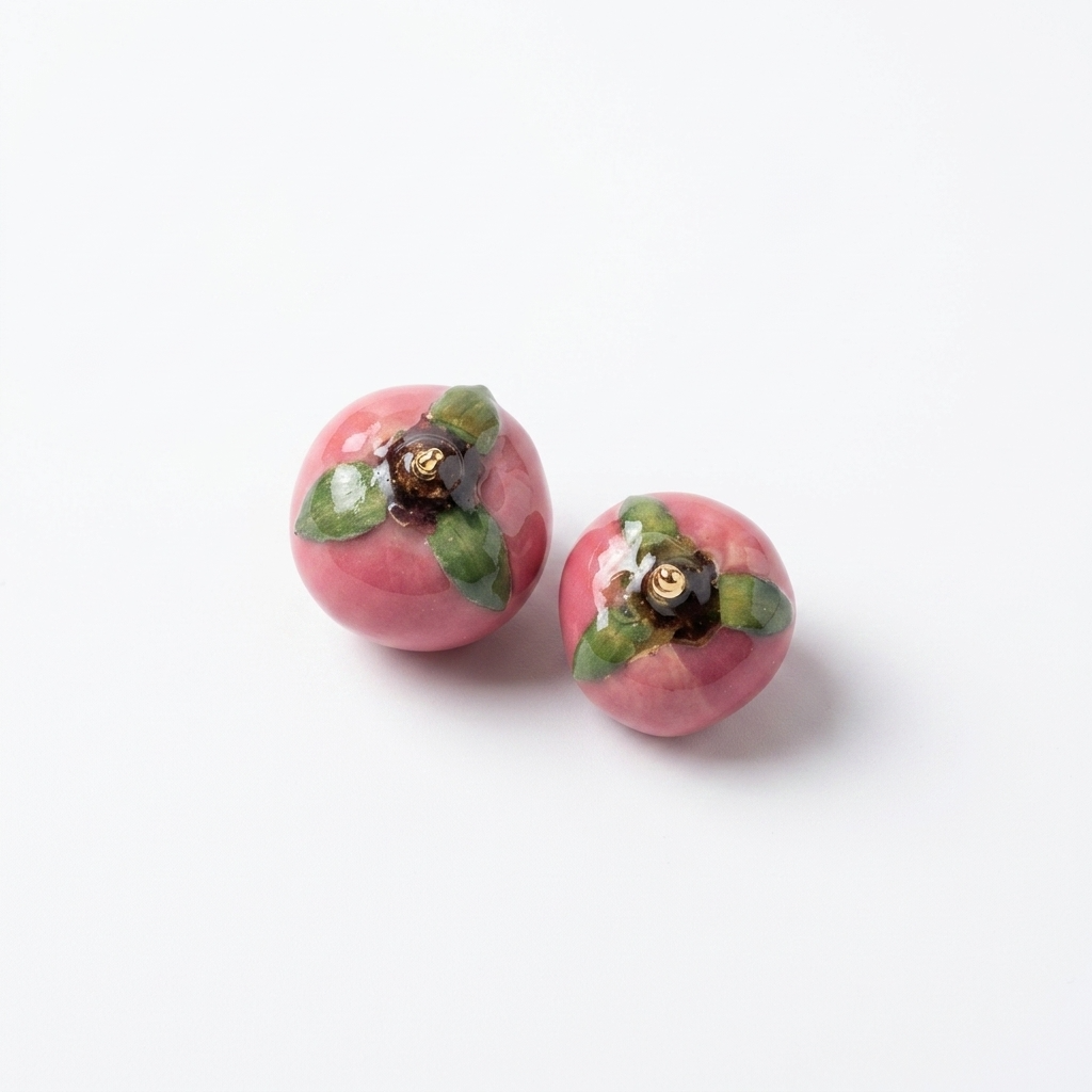 5pc, Real Peony Bud Flower Resin Pendant Charm