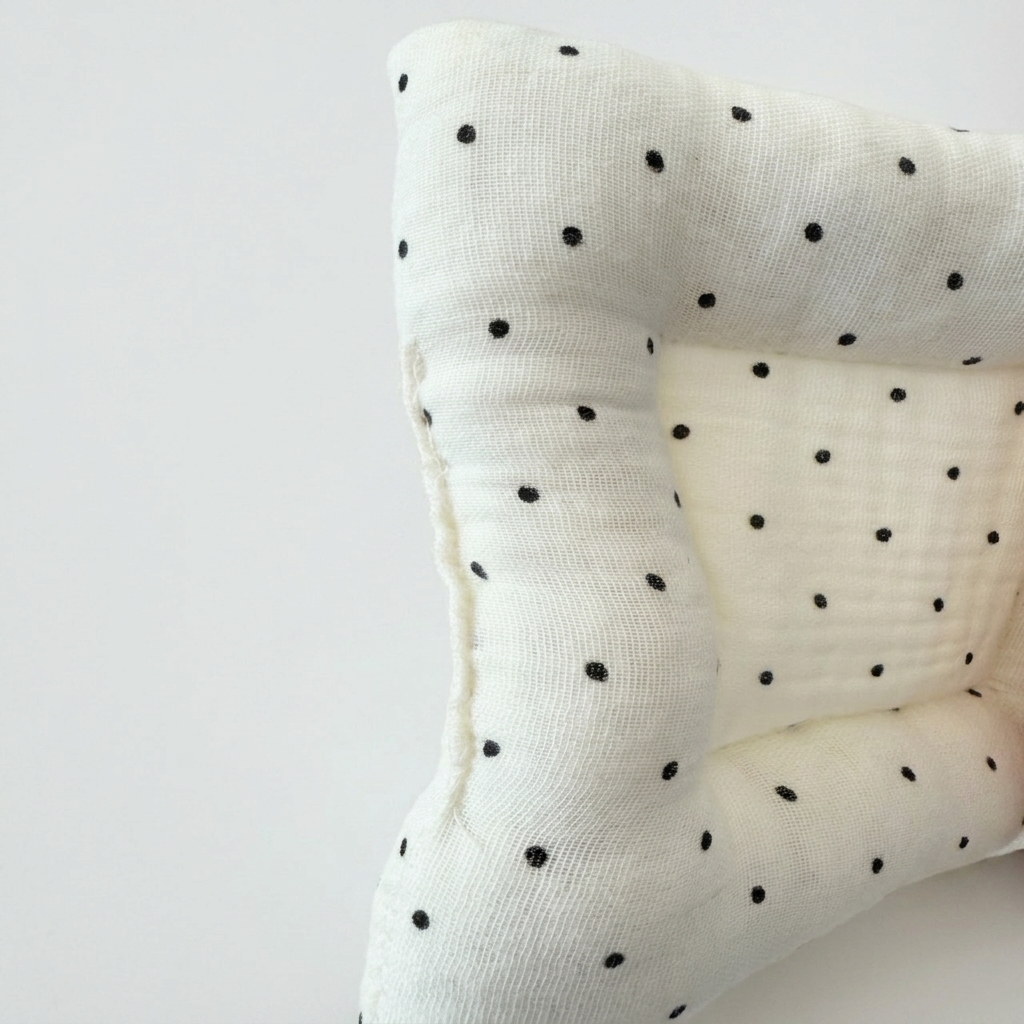 Black Polka Dot Cream White Cotton Placemats Coasters